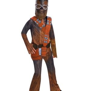 Star Wars Chewbacca Halloween Costume Size M 8 - 10 Cosplay Boys